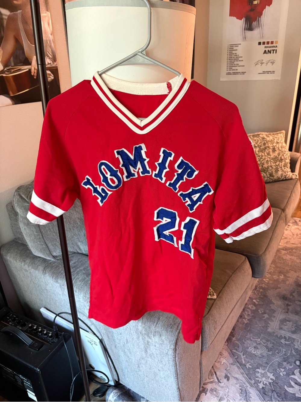Vintage Red Jersey